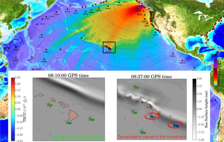 Maximum wave amplitude for the October 28, 2012 Haida Gwaii Tsunami