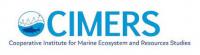 Graphic for CIMERS with logo to the left with a blue fish and graph above it and spelling out the acronym below