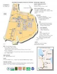 Map of HMSC campus