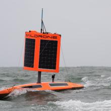 Saildrone 1020 completes the 22,000 kilometer mission to circumnavigate Antarctica in 196 days. 