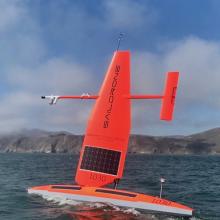 Photo of Saildrone, an autonomous sailing drone