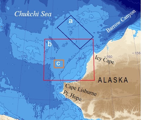 Map of the study area and reference zones for freeze onset