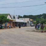 Buildings lining Main street, Gizo