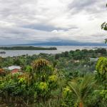 Lush hills looking over Gizo town